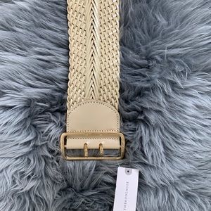 Linea Pelle Woven leather belt
